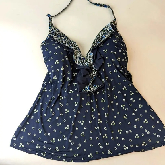 Michael Michael Kors Daisy Tankini Top - Picture 1 of 5